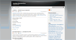 Desktop Screenshot of katalog.zkusenosti.eu